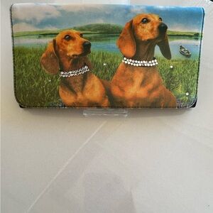 Beautiful Fashion Tri- Fold Dog Wallet